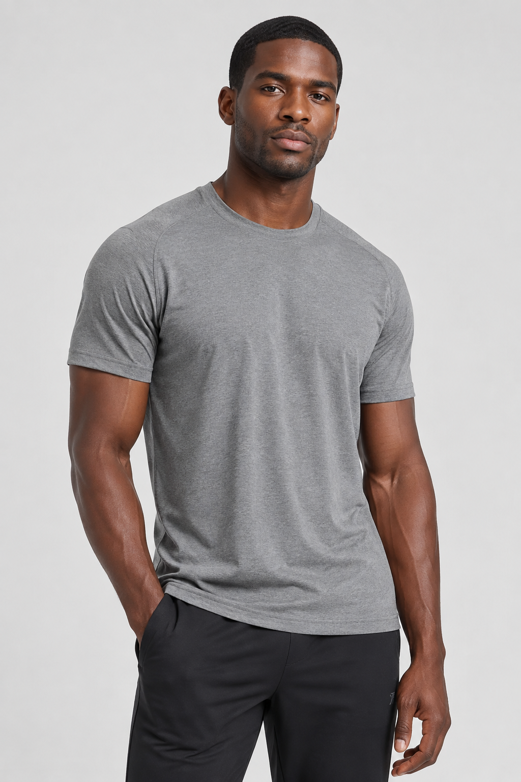 The Essential Crew Neck — Grey