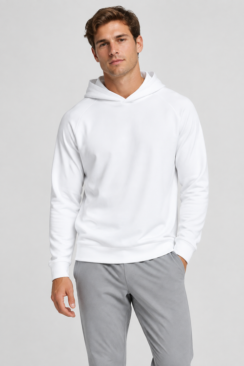 The Essential Hoodie — White