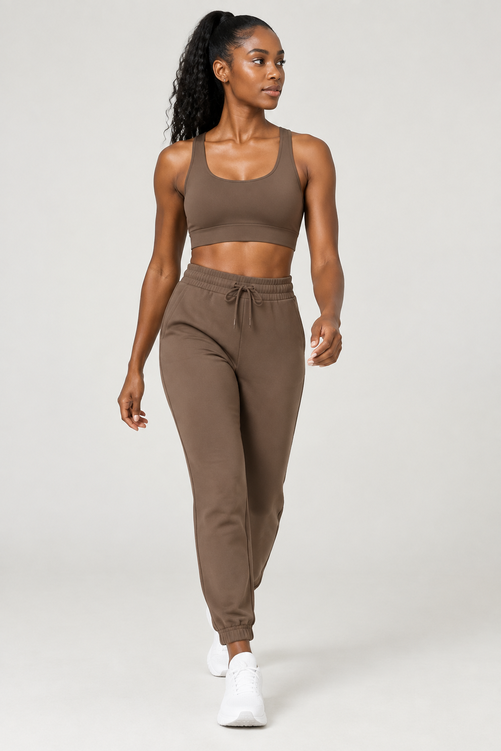 The Essential Women's Jogger — Mocha