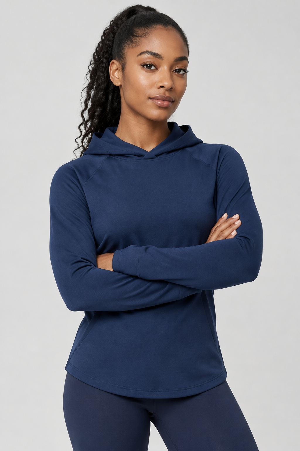 The Essential Women's Hoodie — Navy Blue