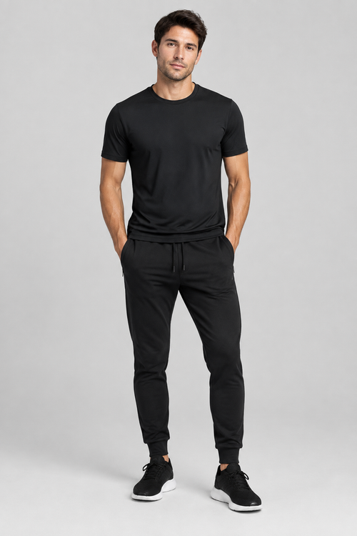 The Essential Men's Jogger — Black