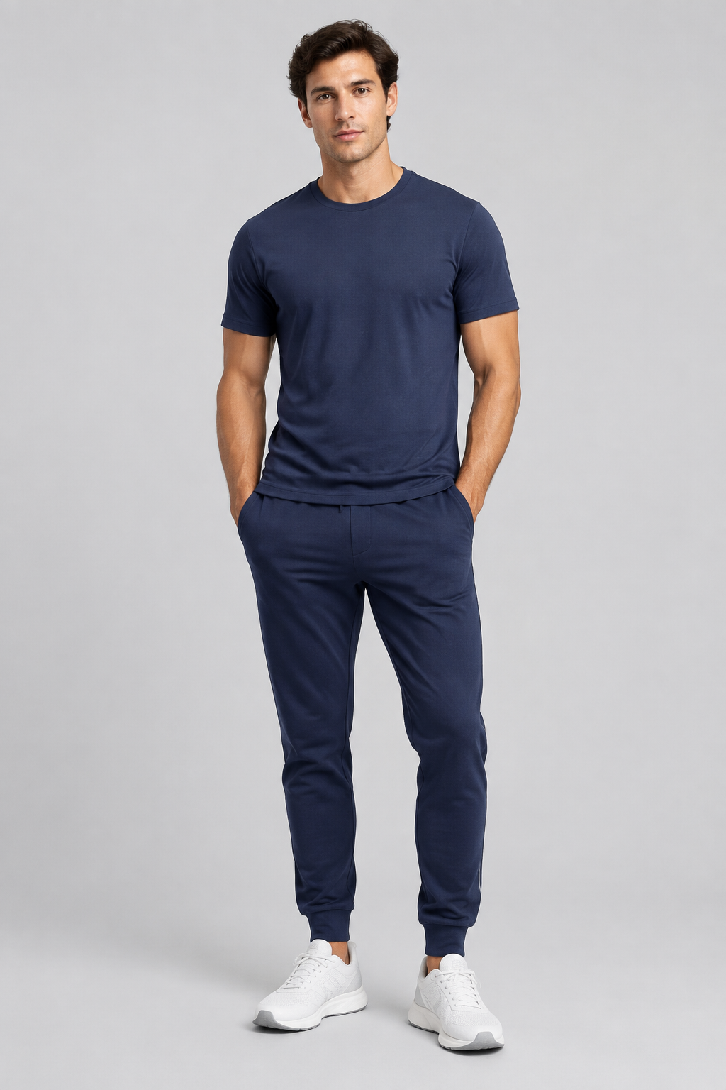 The Essential Men's Jogger — Navy Blue