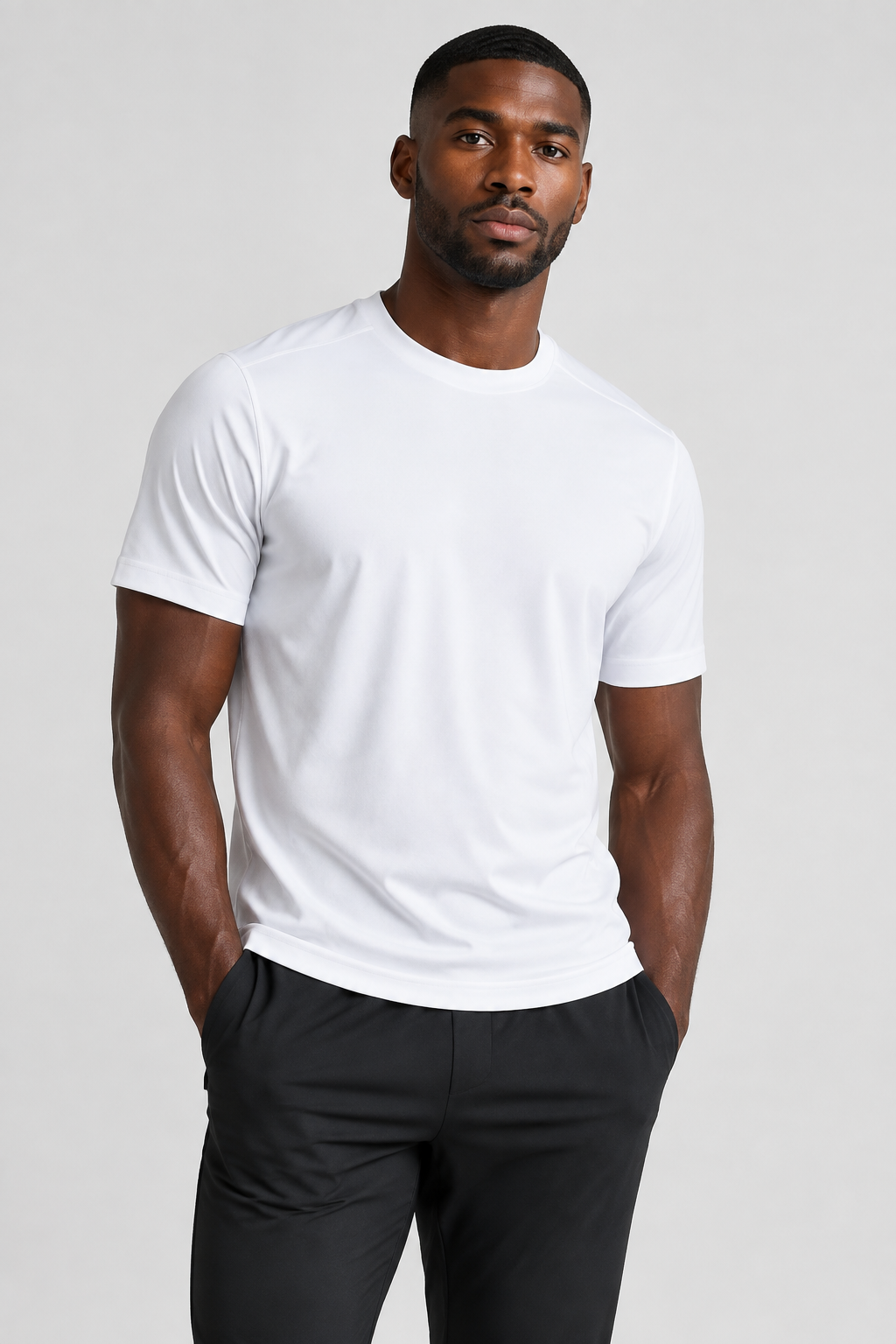 The Essential Crew Neck — White