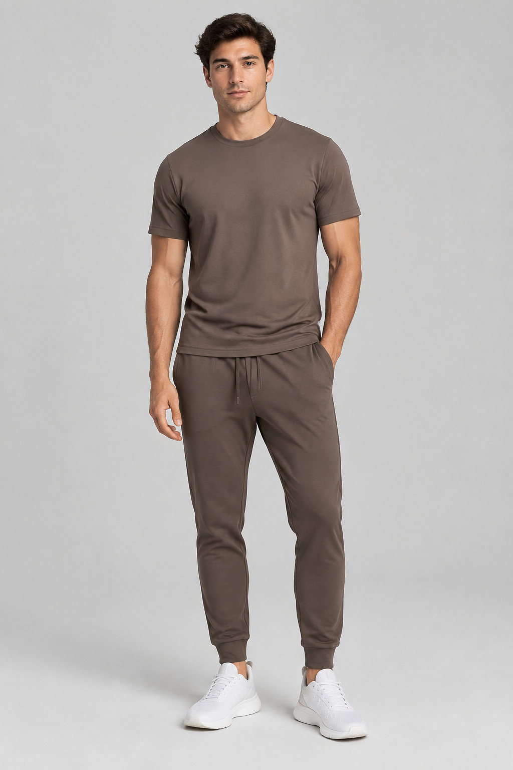 The Essential Men's Jogger — Mocha