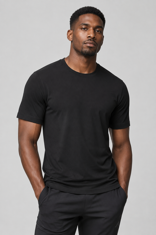The Essential Crew Neck — Black