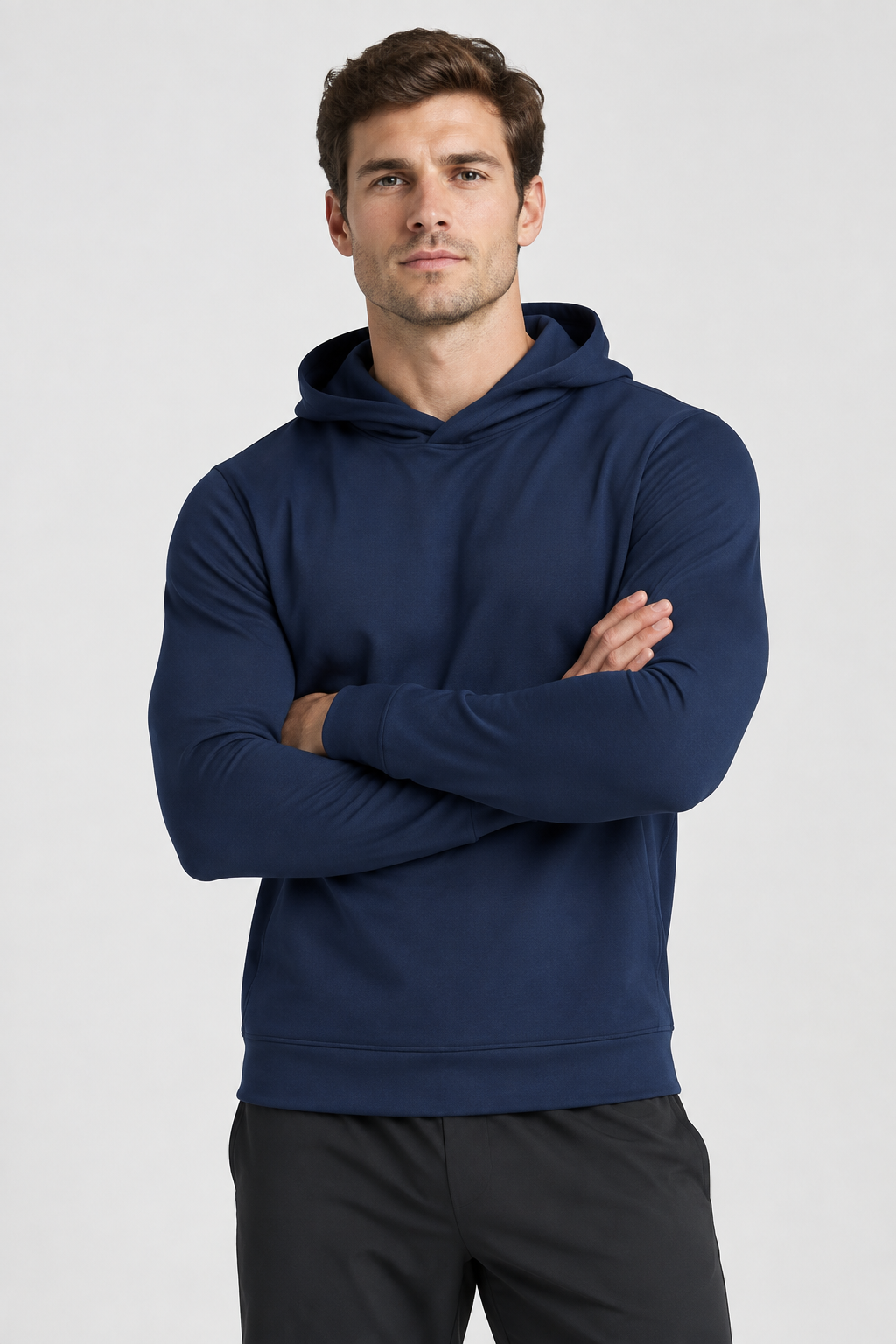 The Essential Hoodie — Navy Blue